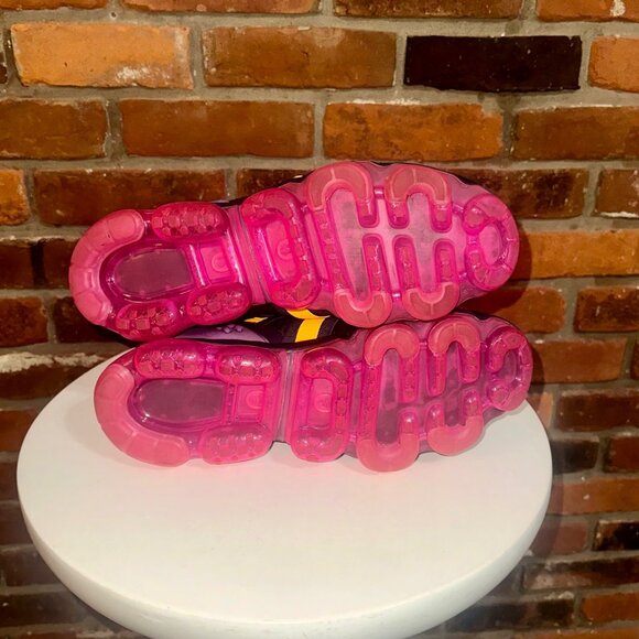 Nike Air VaporMax Utility Sneakers In Black Pink Blast Mens Size 12.5 - Picture 5 of 7